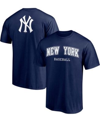 Fanatics Men's Big and Tall Navy New York Yankees City Arch T-shirt ...
