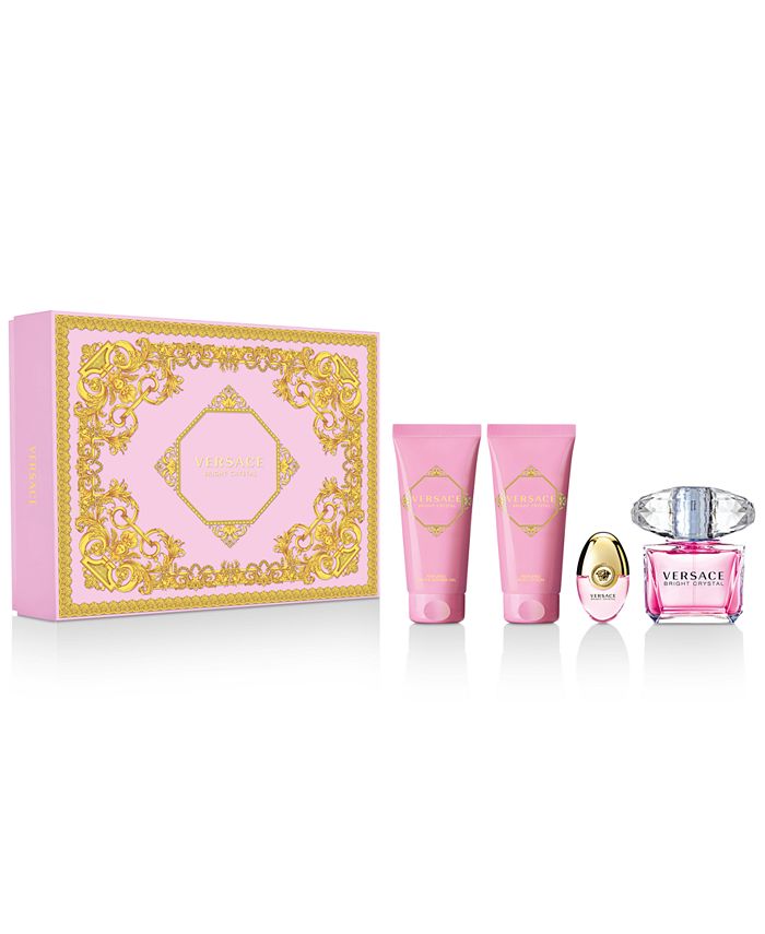 Versace 4-Pc. Bright Crystal Eau de Toilette Gift Set & Reviews