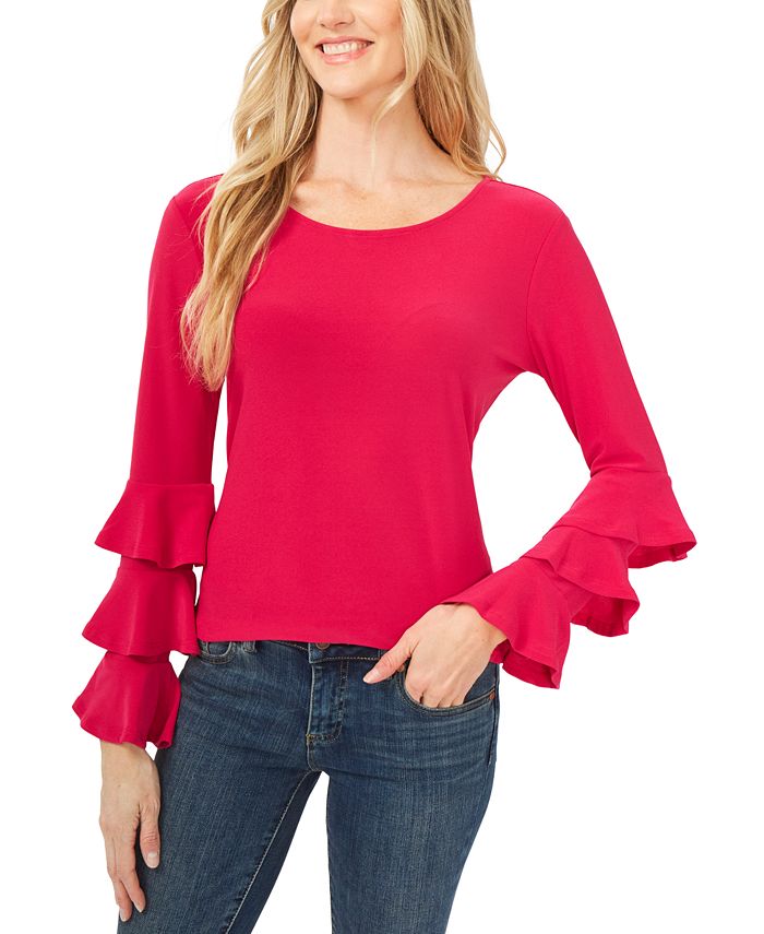 Macys bell shop sleeve tops