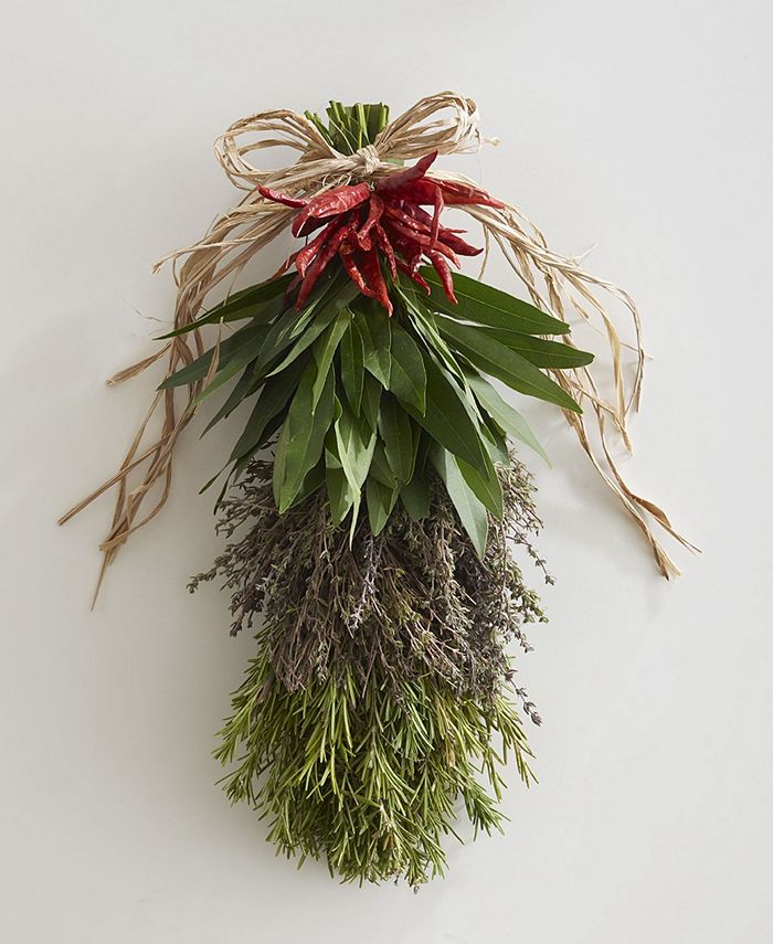 McFadden Farm Three Herb Fresh Swag Macy's