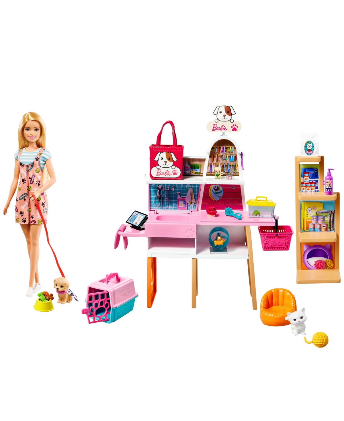 Shop Barbie Pet Boutique Playset In Multi