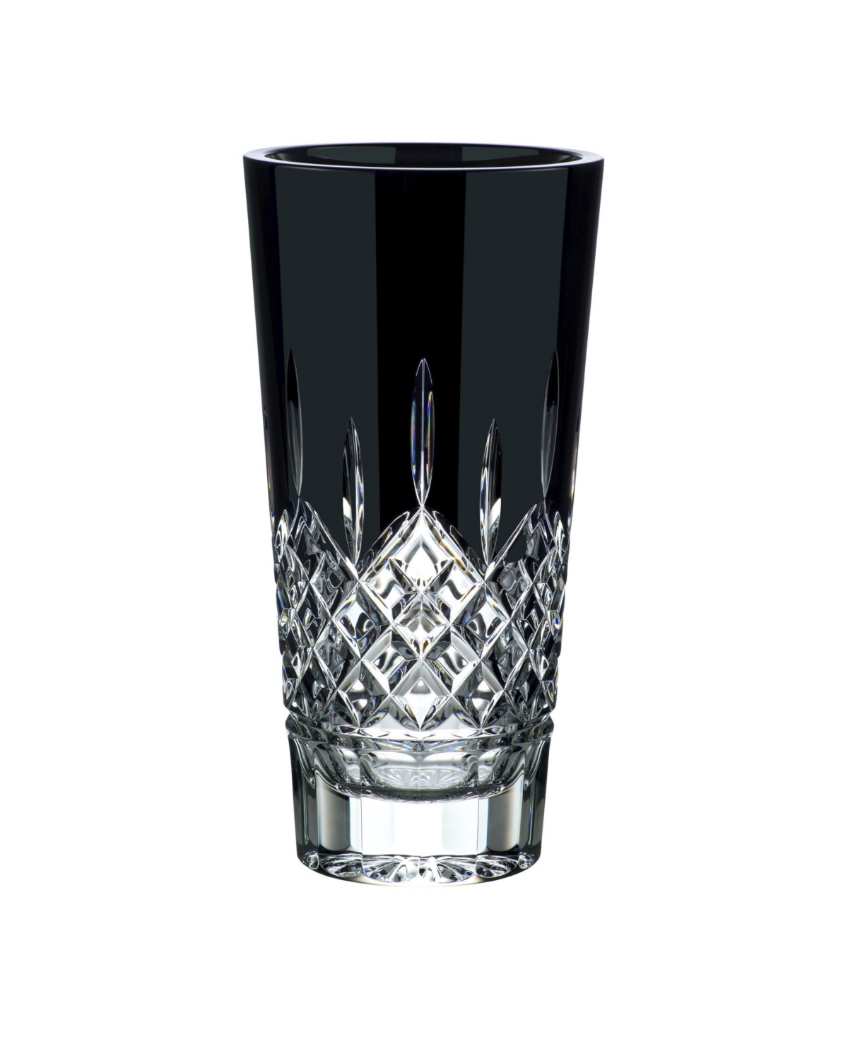 Waterford Lismore Black Vase 12"