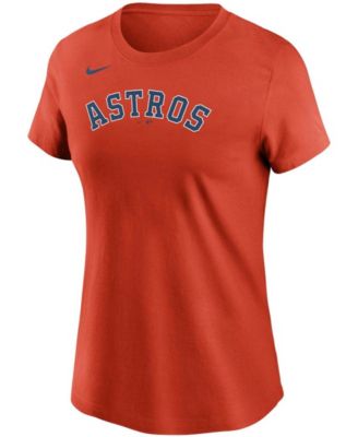 売れ筋商品|||ナイキ Tシャツ トップス レディース Women's Jose Altuve Orange Houston Astros Name and Number T-shirt Orange Nike Women's Jose Altuve Orange Houston Astros Name and