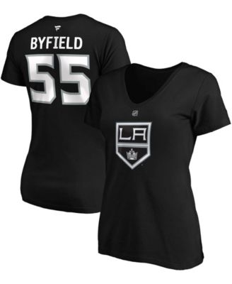 Fanatics Men's Quinton Byfield Black Los Angeles Kings Authentic