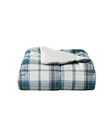 Down Alternative Plaid Reversible Comforter, Full/Queen, Created For Macy's