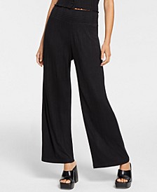 Ribbed Pull-On Pants, Created for Macy's
