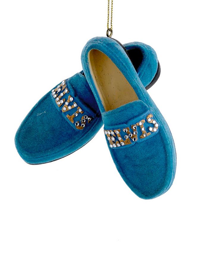 Macy's blue clearance suede shoes