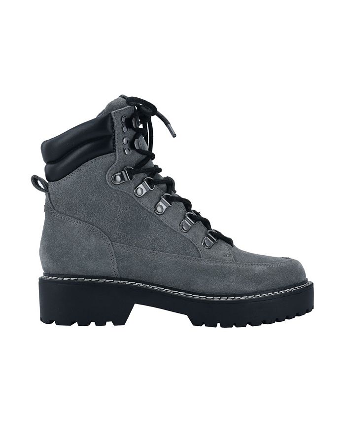 calvin klein lug mid lace up boot