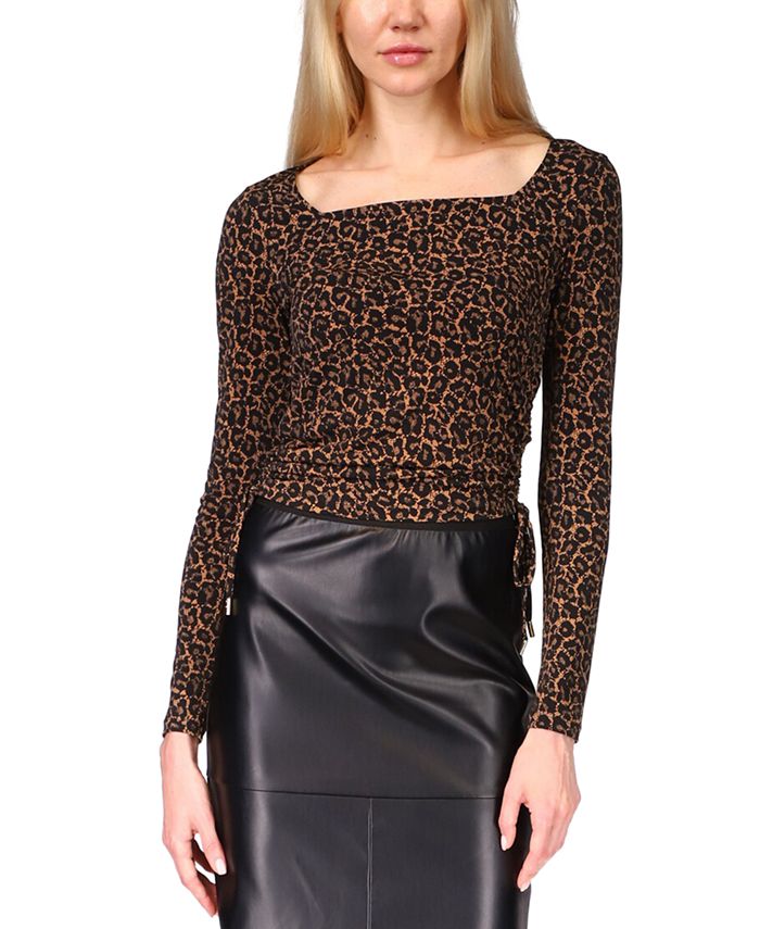 Cheetah store skirt macys