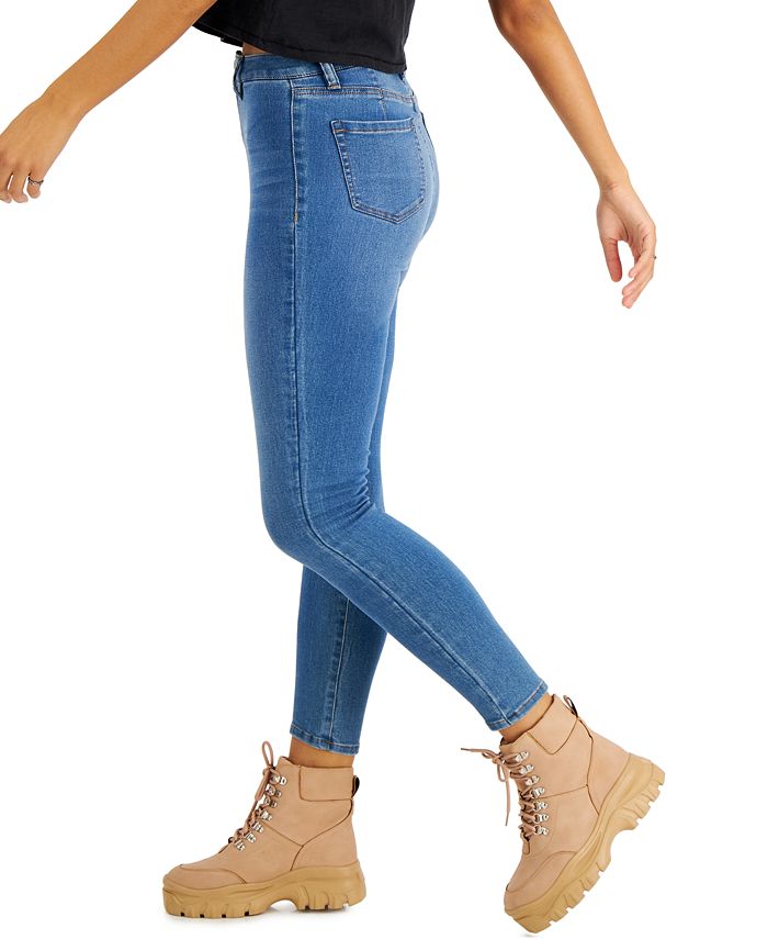 Dollhouse Juniors Curvy High Rise Skinny Jeggings Macy's