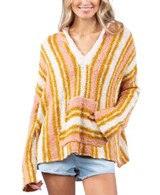 juniors poncho sweater