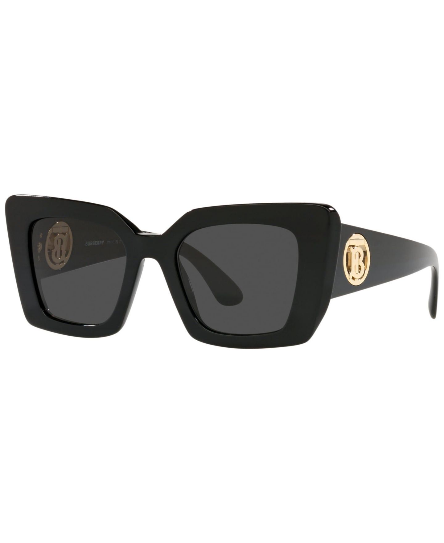 Женские солнцезащитные очки Burberry Sunglasses, BE4344 Daisy, цвет: Чёрный — фото 1