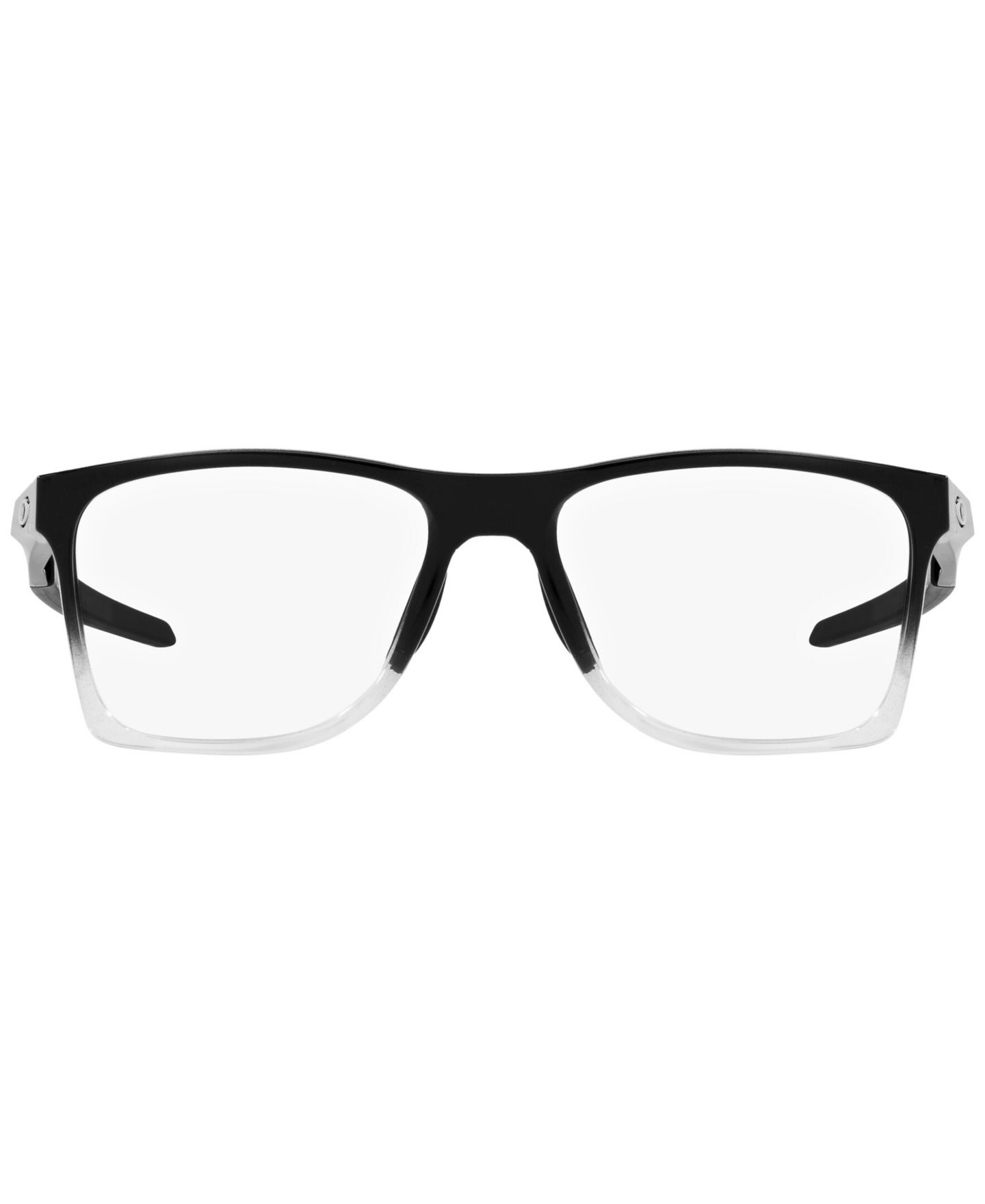 Мужские очки Celine Oakley Man Square Plastic OX8173 Activate Eyeglasses, цвет: Полированный чёрный — фото 2