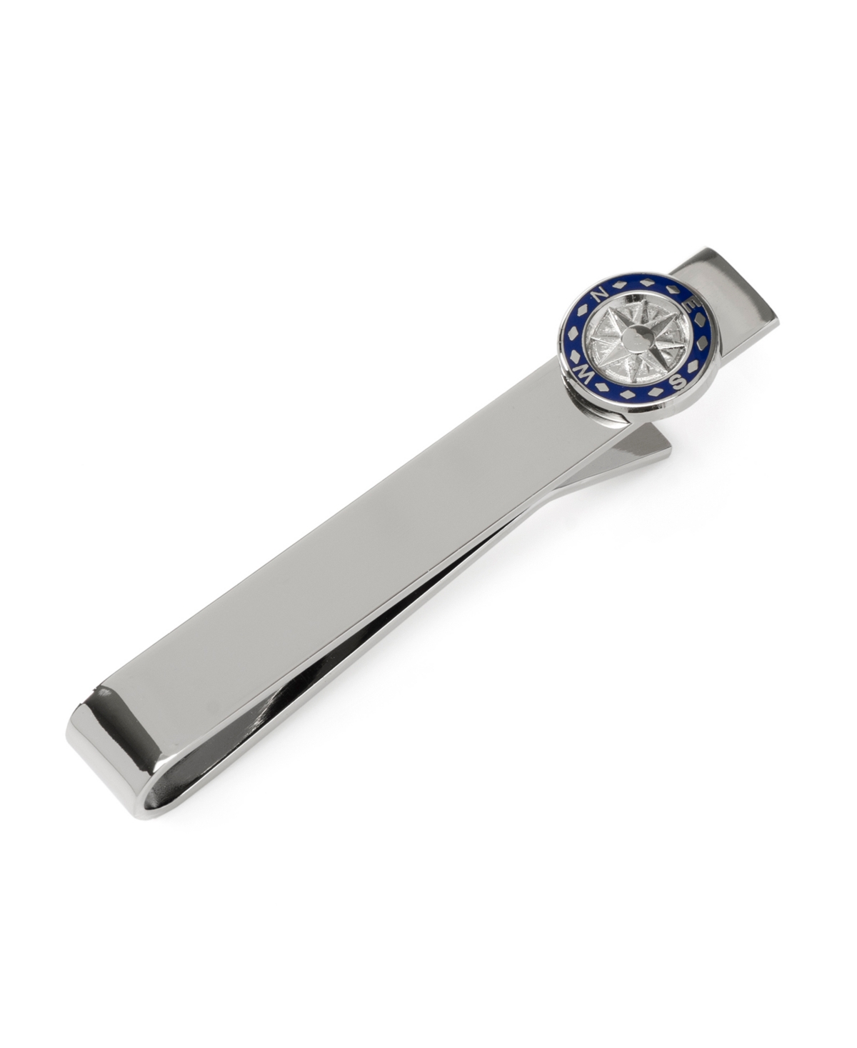 Men's Compass Tie Bar - Silver-Tone