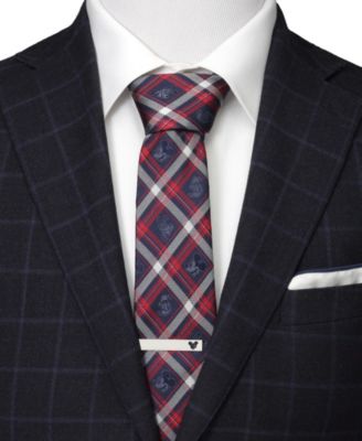 Men's Mickey and Friends Plaid Men's Tie