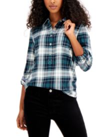 Plaid Popover Shirt