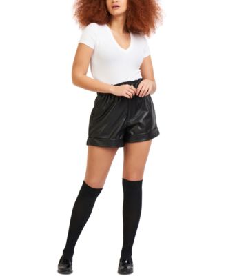 leather shorts canada