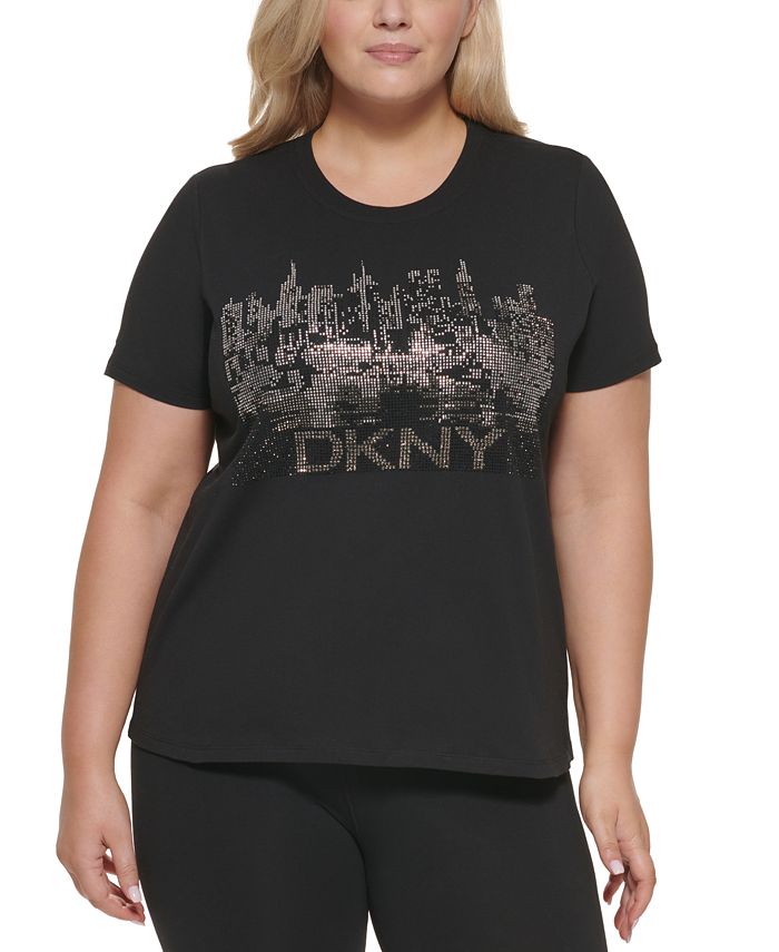 Top T-shirt DKNY 7-8 years black Tops T-shirts DKNY Kids T-shirts DKNY Kids Kids Girls DKNY Clothing DKNY Kids Tops DKNY Kids Tops 