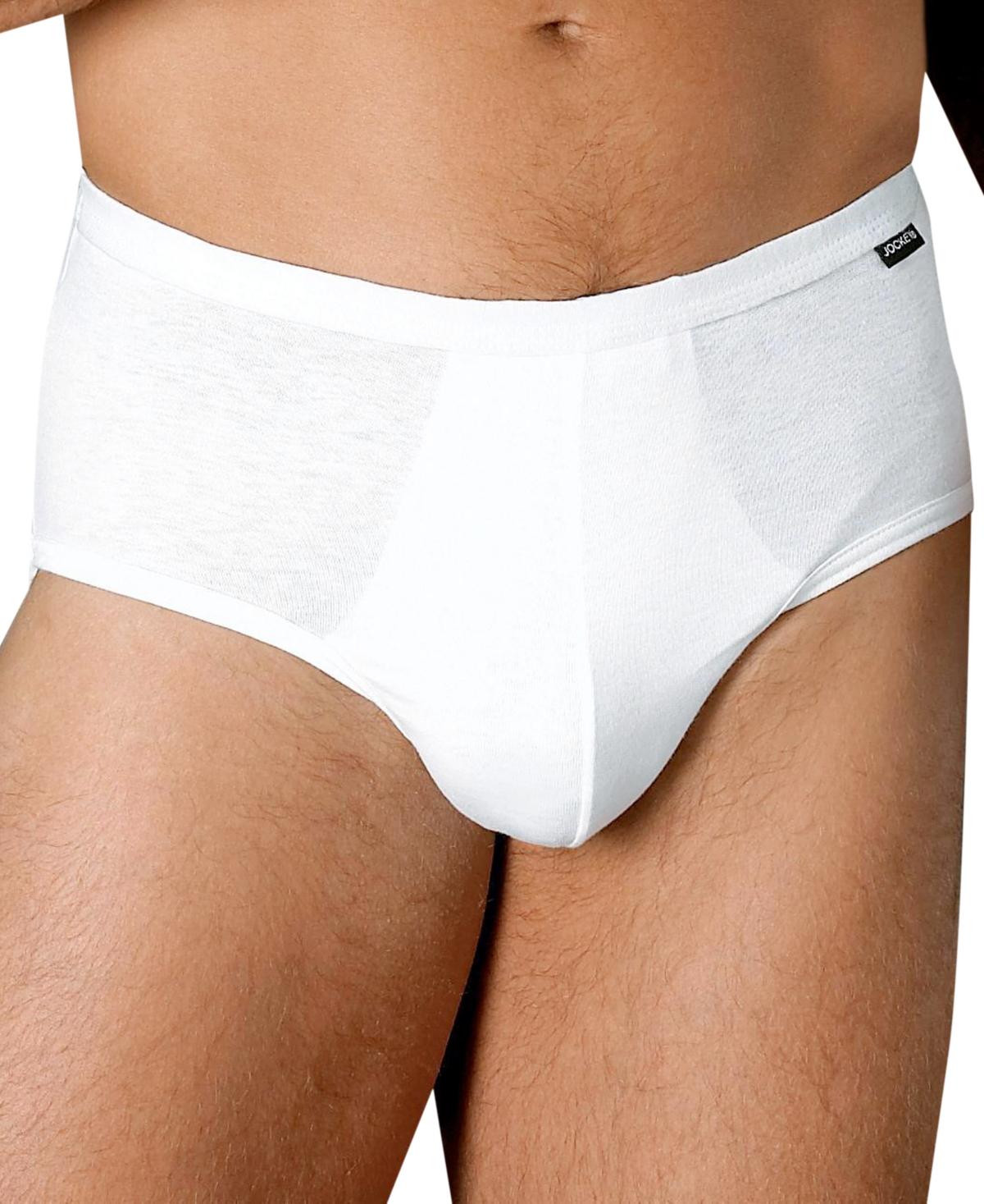 Men's Underwear, Elance Poco Brief 2 Pack - White