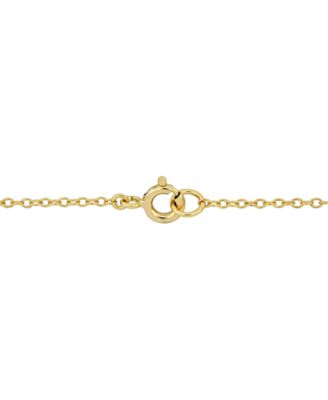 Cultured Freshwater (6-1/2mm-8-1/2mm) Pearl Tin Cup 18" Necklace in 18k Gold-Plated Sterling Silver