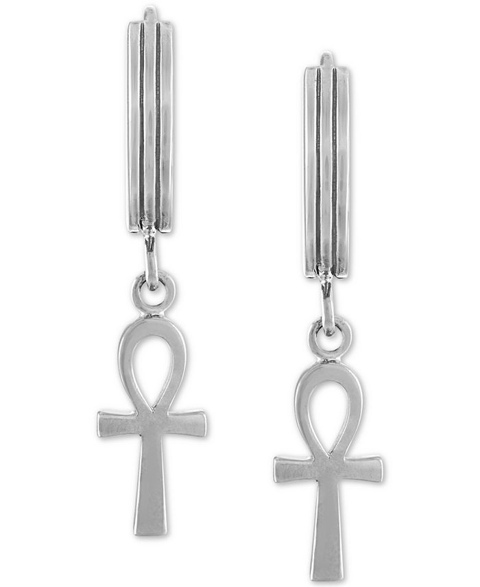 Mens ankh earrings clearance