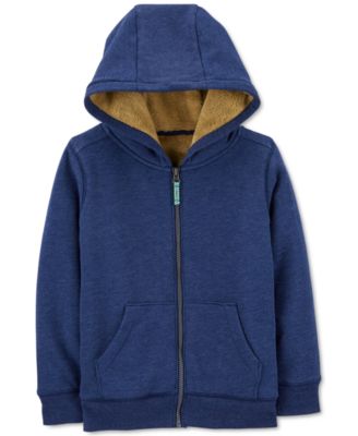 pile lined sweatshirt