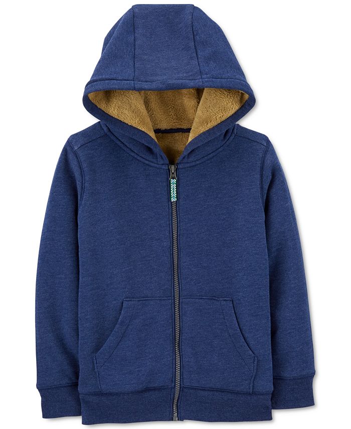 Carter s Little Boys Fleece Lined Full Zip Hoodie Macy s