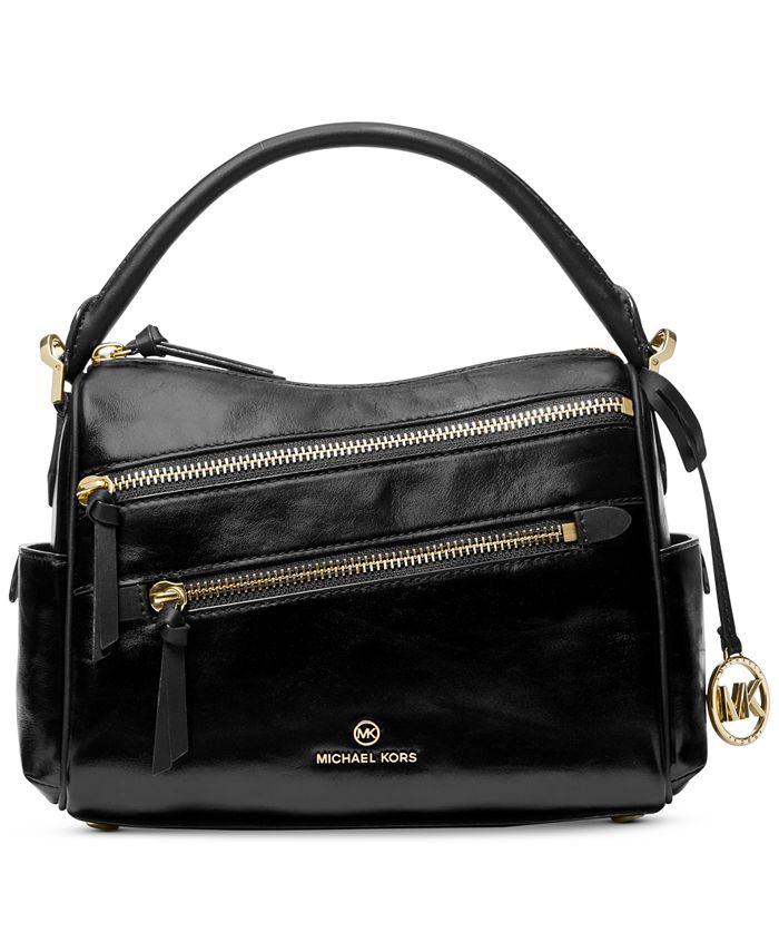 Michael Kors Lorimer Medium Leather Satchel & Reviews - Handbags &  Accessories - Macy's