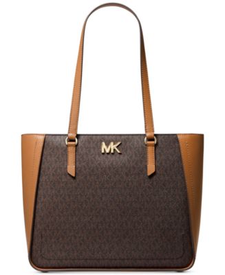 Michael Michael Kors Sylvia Medium Crossgrain Leather Satchel