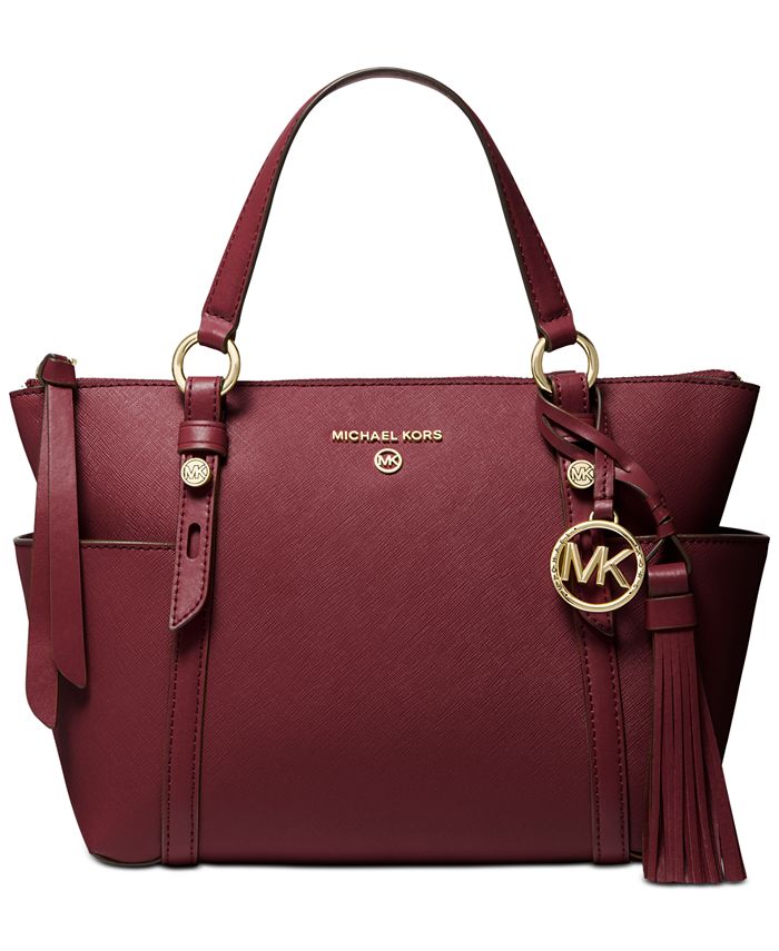 Red Large Michael Kors Handbags - Macy's