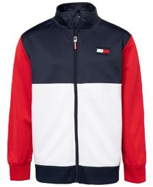 Big Boys Sport Color Block Track Jacket