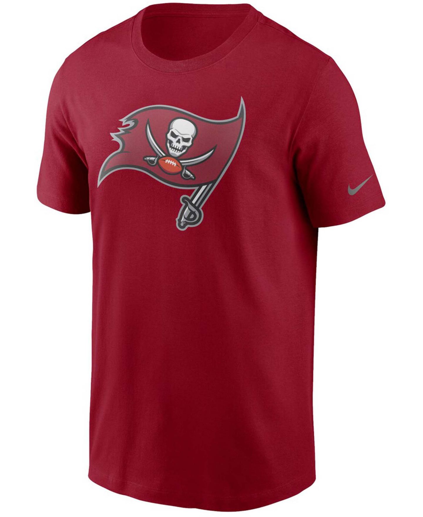 Мужская футболка Nike Big and Tall Red Tampa Bay Buccaneers Primary Logo — фото 4