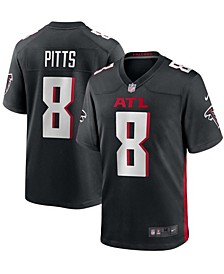 Youth Big Boys Kyle Pitts Black Atlanta Falcons 2021 NFL Draft First Round Pick Game Jersey