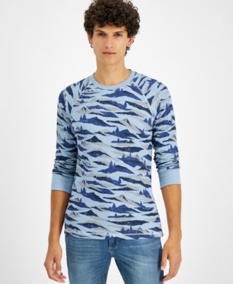Sun + Stone - Men's Remix Camo Thermal T-Shirt
