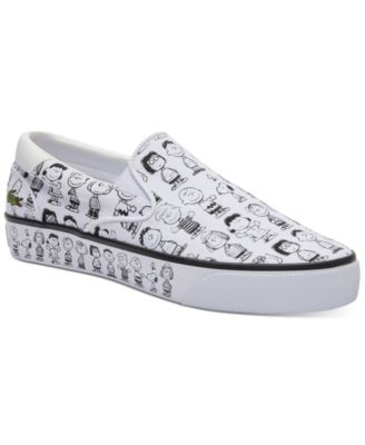 Lacoste - Men's Jump Serve Slip-On Printed Canvas Sneakers