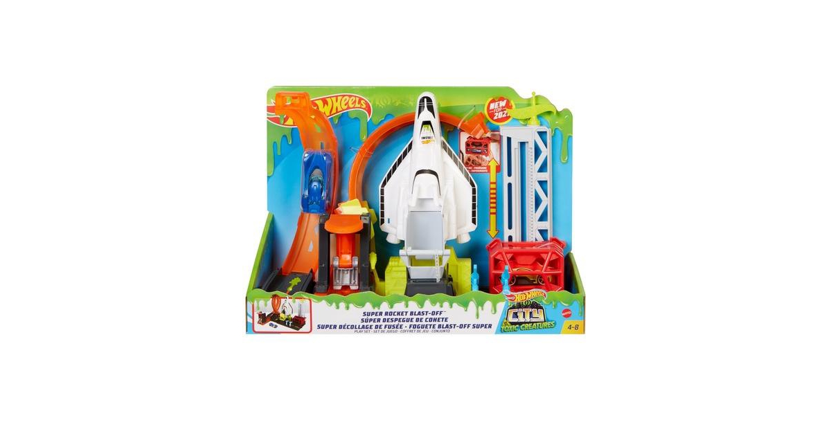 UPC 887961920703 product image for Hot Wheels Super Rocket Blast-Off Playset | upcitemdb.com