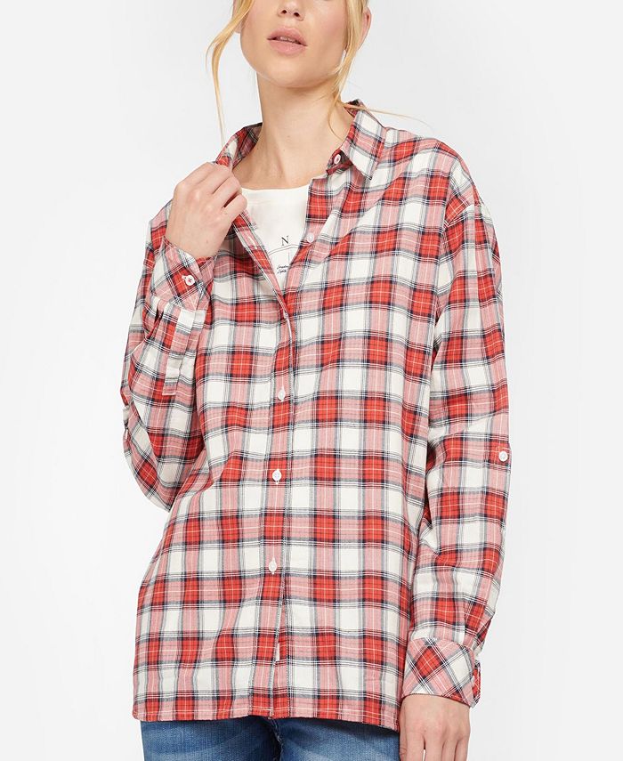 Barbour Women s Hauxley Shirt Macy s