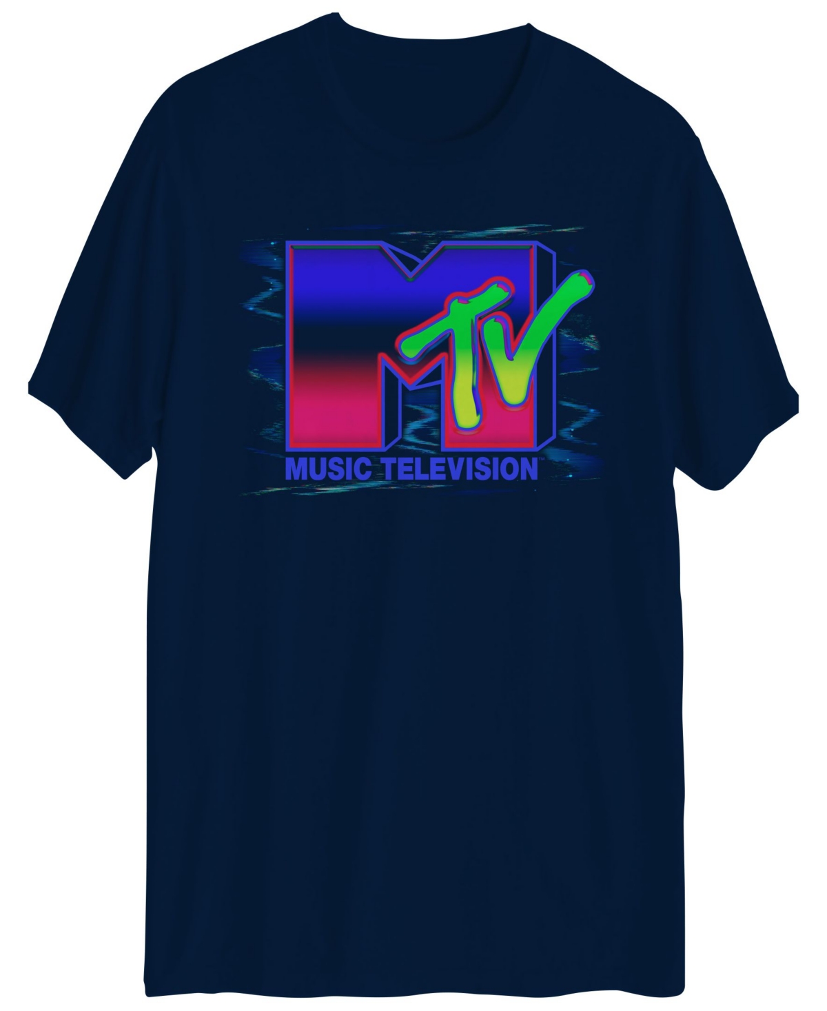 Hybrid Apparel Men's Mtv Electric Short Sleeve Graphic T-shirt