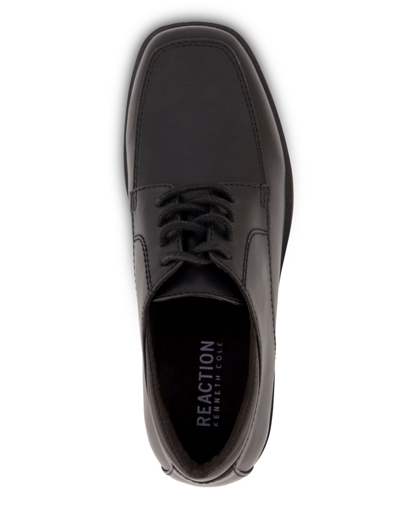 Детские нарядные туфли Kenneth Cole New York Bradley на шнуровке для мальчиков, цвет: Чёрный — фото 5