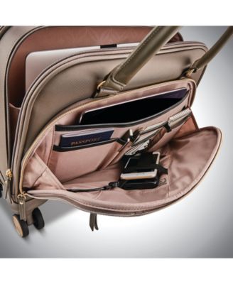 Samsonite Mobile Solution Mobile Office Softside Carry-On Spinner