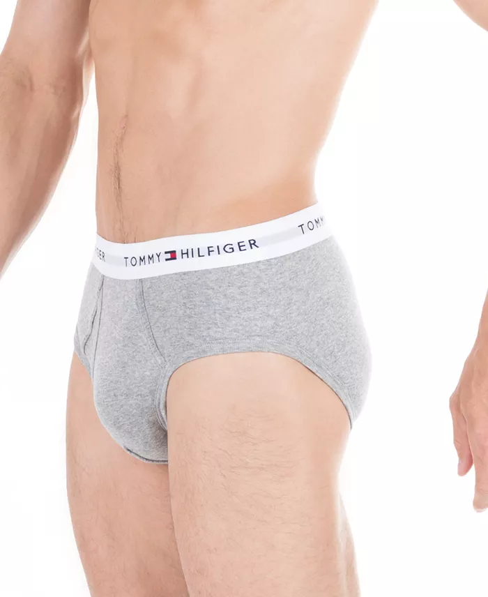 Men's 4-Pack Classic Cotton Moisture-Wicking Briefs - thumbnail 4