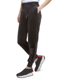 Logo Velour Jogger Pants