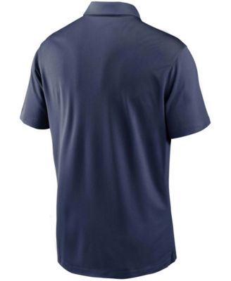 Men's Navy Detroit Tigers Cooperstown Collection Logo Franchise Performance Polo