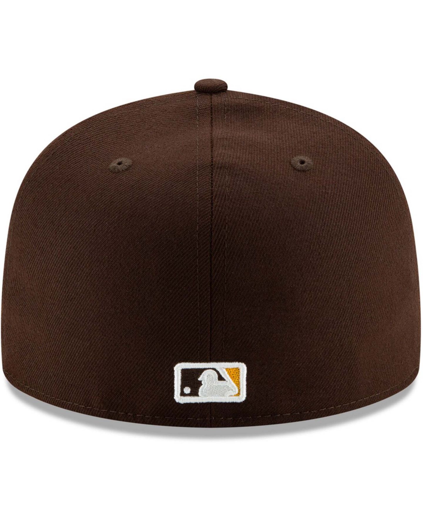 Мужская бейсболка New Era San Diego Padres Alternate On-Field 59FIFTY, Brown — фото 2