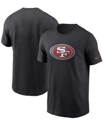 Men's Black San Francisco 49ers Primary Logo T-Shirt
