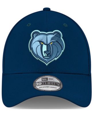 Men's Navy Memphis Grizzlies New Logo Team Classic 39THIRTY Flex Hat