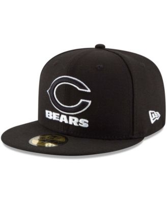 New Era Men's Black Chicago Bears B-Dub 59FIFTY Fitted Hat - Macy's