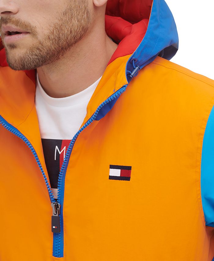 Tommy Hilfiger Men s Color Blocked Taslan Jacket Macy s