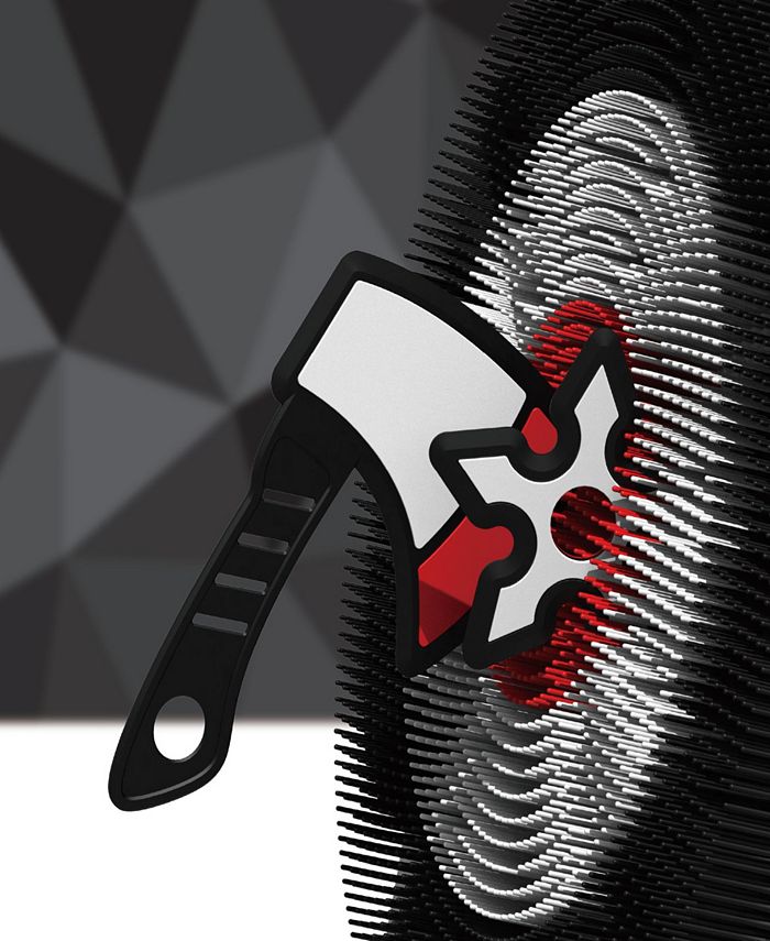 Black Series Axe Throwing Target Set3 Plastic Axes, Indoor/Outdoor