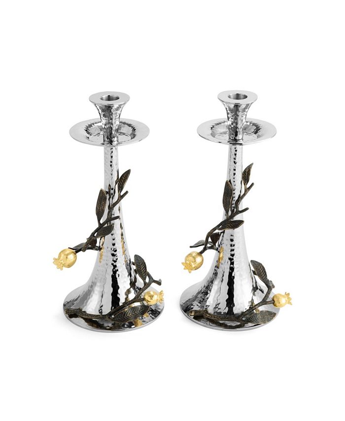 Michael Aram Pomegranate 2 Piece Candleholder Set Macy's
